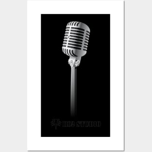 Retro Microphone Posters and Art